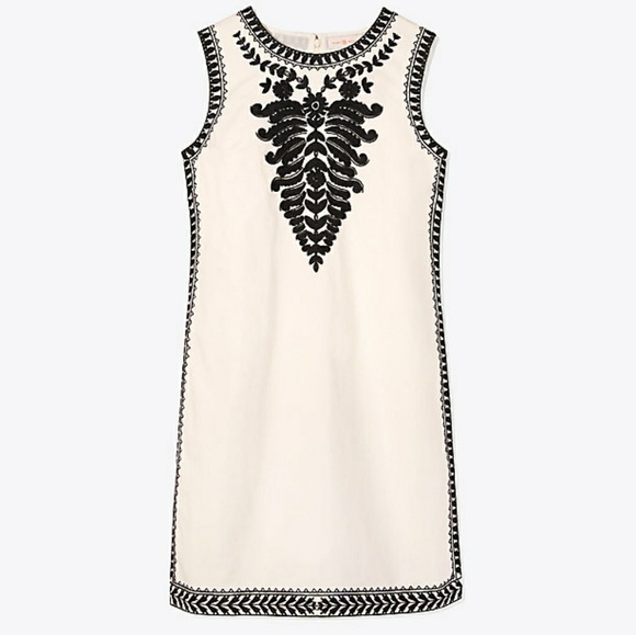 Tory Burch Dresses & Skirts - Tory Burch Embroidered Dress Size 8